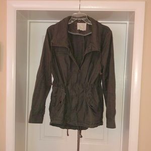 Anthropologie canvas jacket